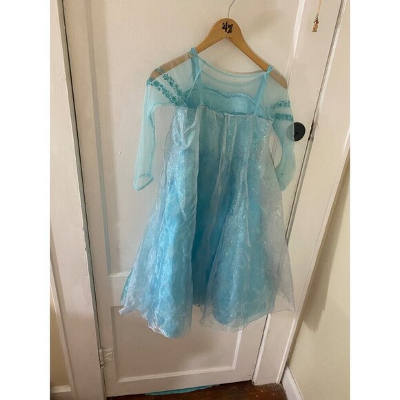 Disney Castle Collection Princess Elsa Girls Cosplay Costume Princess Dress -7/8 - Picture 5 of 12